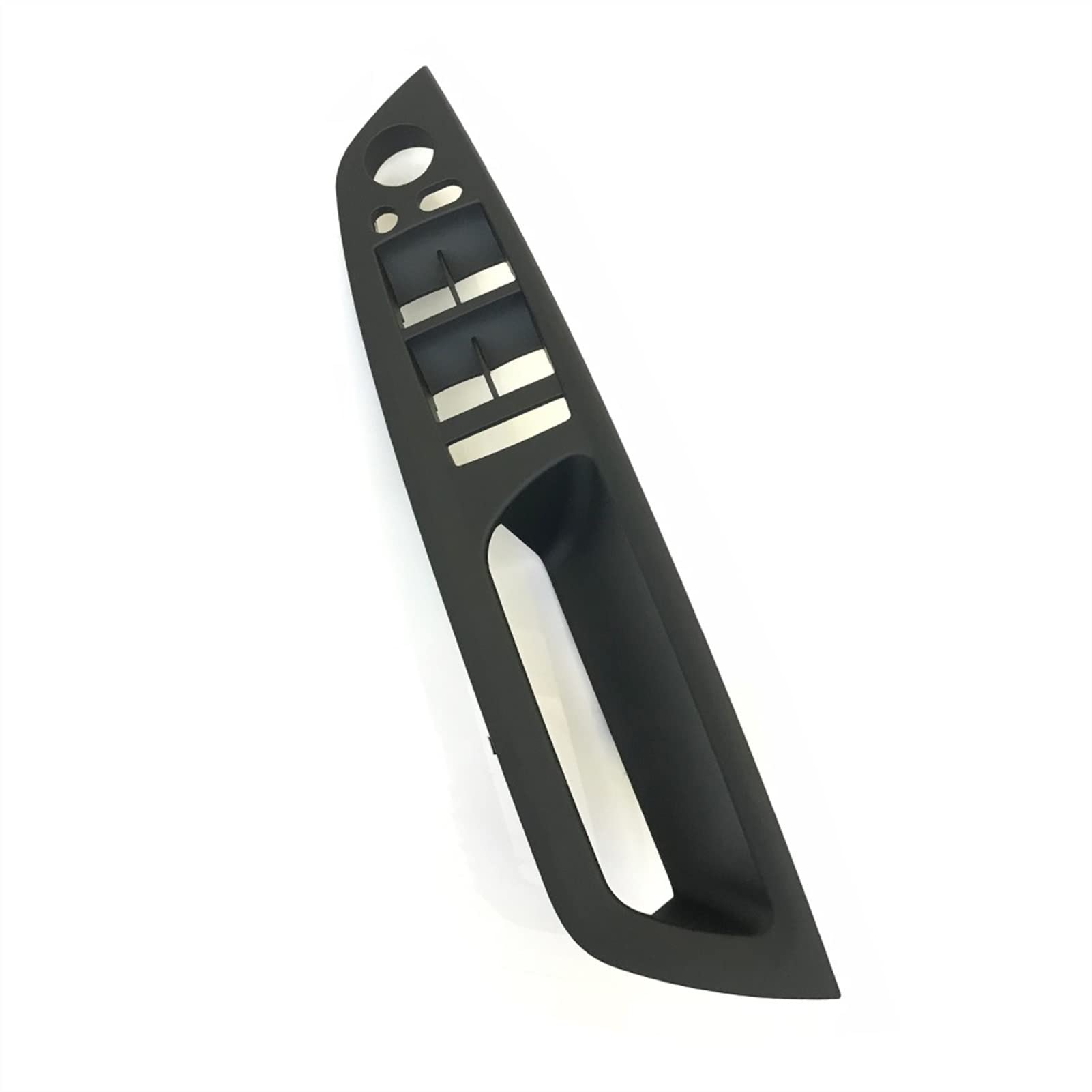 Clynex LHD RHD Verbesserte Innentür-Armlehnen-Fensterheberschalter-Panel-Abdeckung, for, for X5 X6 E70 E71 E72 2007–2013 Auto-Innentürgriff(Black Front Right) von Clynex