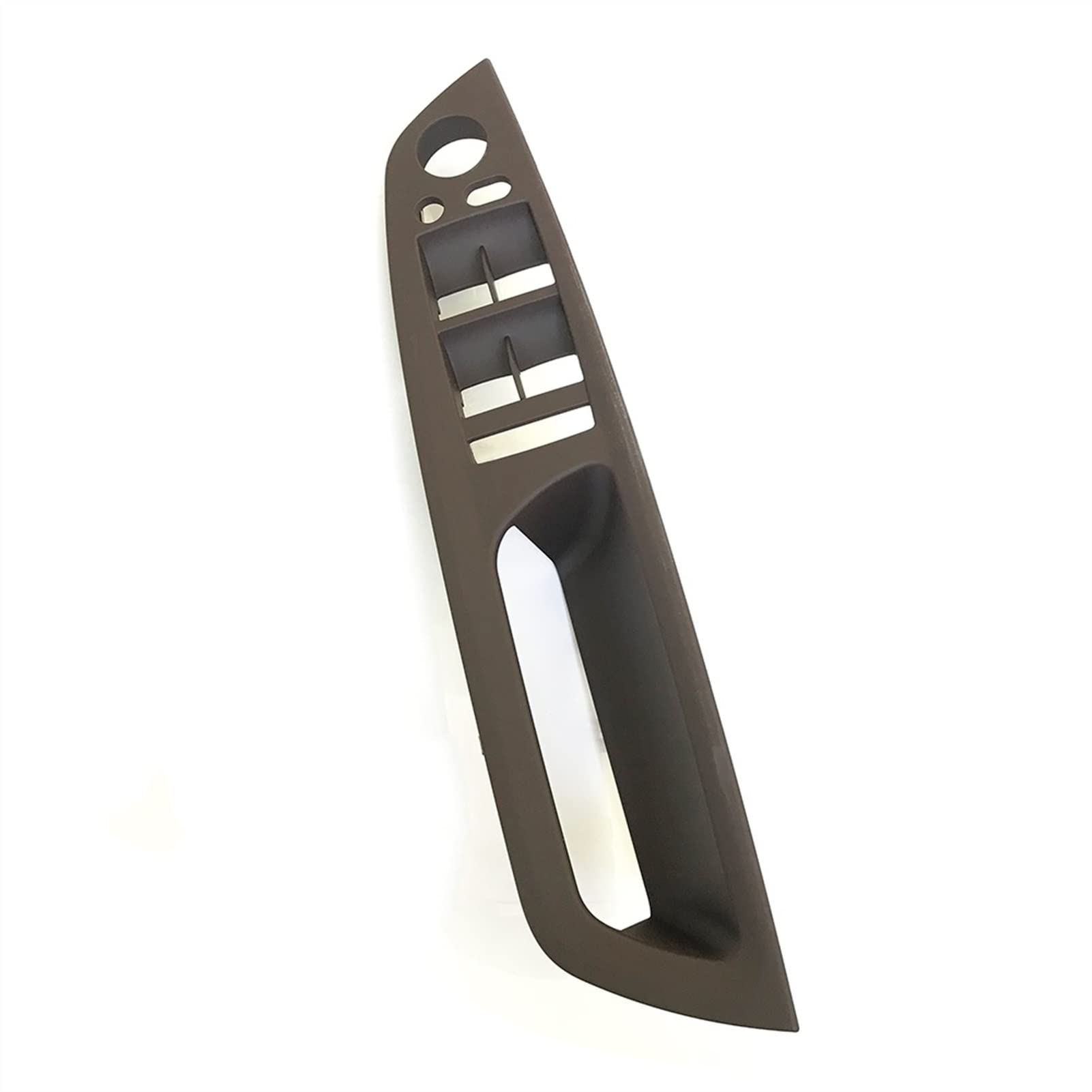 Clynex LHD RHD Verbesserte Innentür-Armlehnen-Fensterheberschalter-Panel-Abdeckung, for, for X5 X6 E70 E71 E72 2007–2013 Auto-Innentürgriff(Moka Front Right) von Clynex