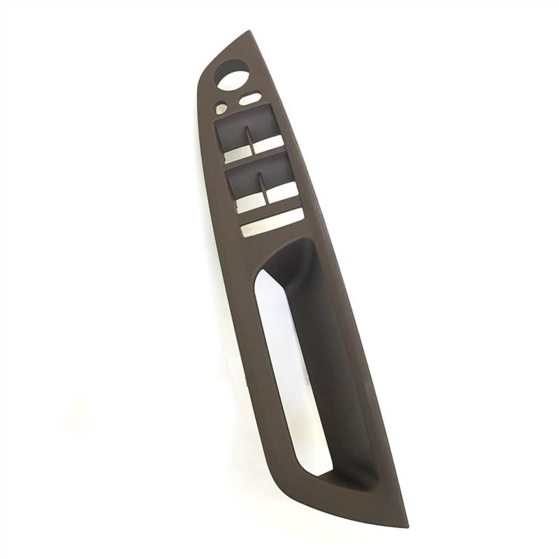 Clynex LHD RHD Verbesserte Innentür-Armlehnen-Fensterheberschalter-Panel-Abdeckung, for, for X5 X6 E70 E71 E72 2007–2013 Auto-Innentürgriff(Moka Front Right) von Clynex