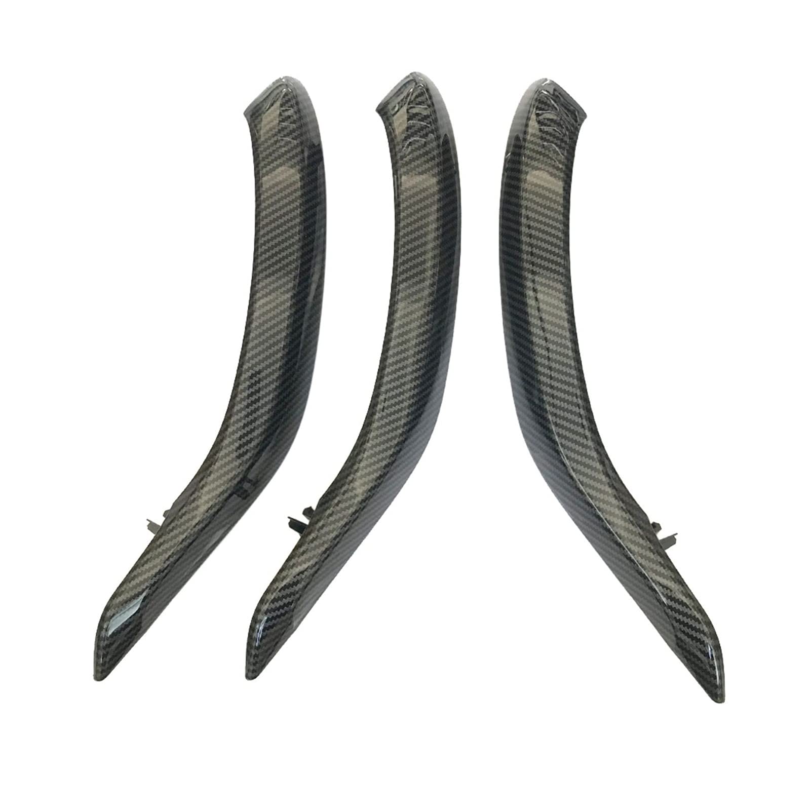 Clynex LHD RHD Verbesserter Innentürgriff-Außenlederbezugssatz, for, for X5 X6 F15 F16 2014-2018 Auto-Innentürgriff(RHD Carbon Fiber) von Clynex