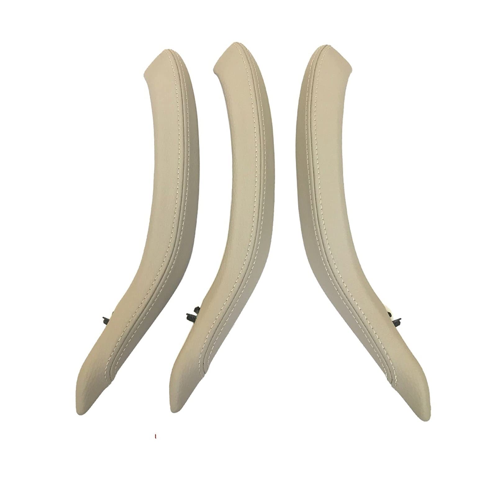 Clynex LHD RHD Verbesserter Innentürgriff-Außenlederbezugssatz, for, for X5 X6 F15 F16 2014-2018 Auto-Innentürgriff(RHD Oyster) von Clynex