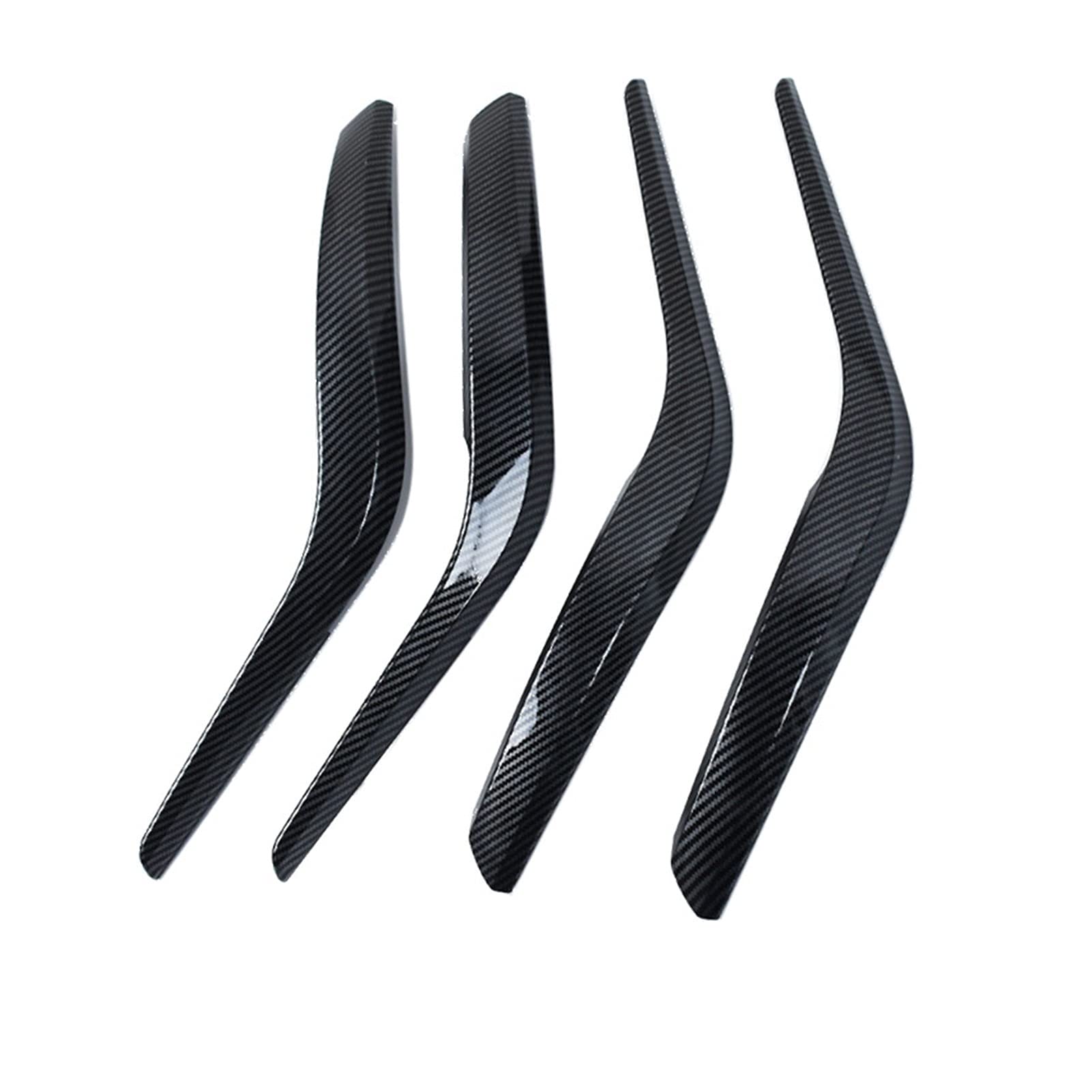 Clynex LHD RHD Verbesserter verchromter Innentürgriff-Außenverkleidungsersatz, for, for X1 E84 Xdriver18 Sdriver20 2010-2016 Auto-Innentürgriff(Carbonfiber 4PCS Set) von Clynex