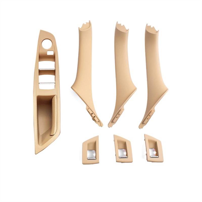 Clynex Linker Fahrer-Innentür-Armlehnen-Zuggriff-Satz, for, for 5er F10 F11 520i 523i 525i 528i 535i 2009–2016 Auto-Innentürgriff(LHD Beige) von Clynex