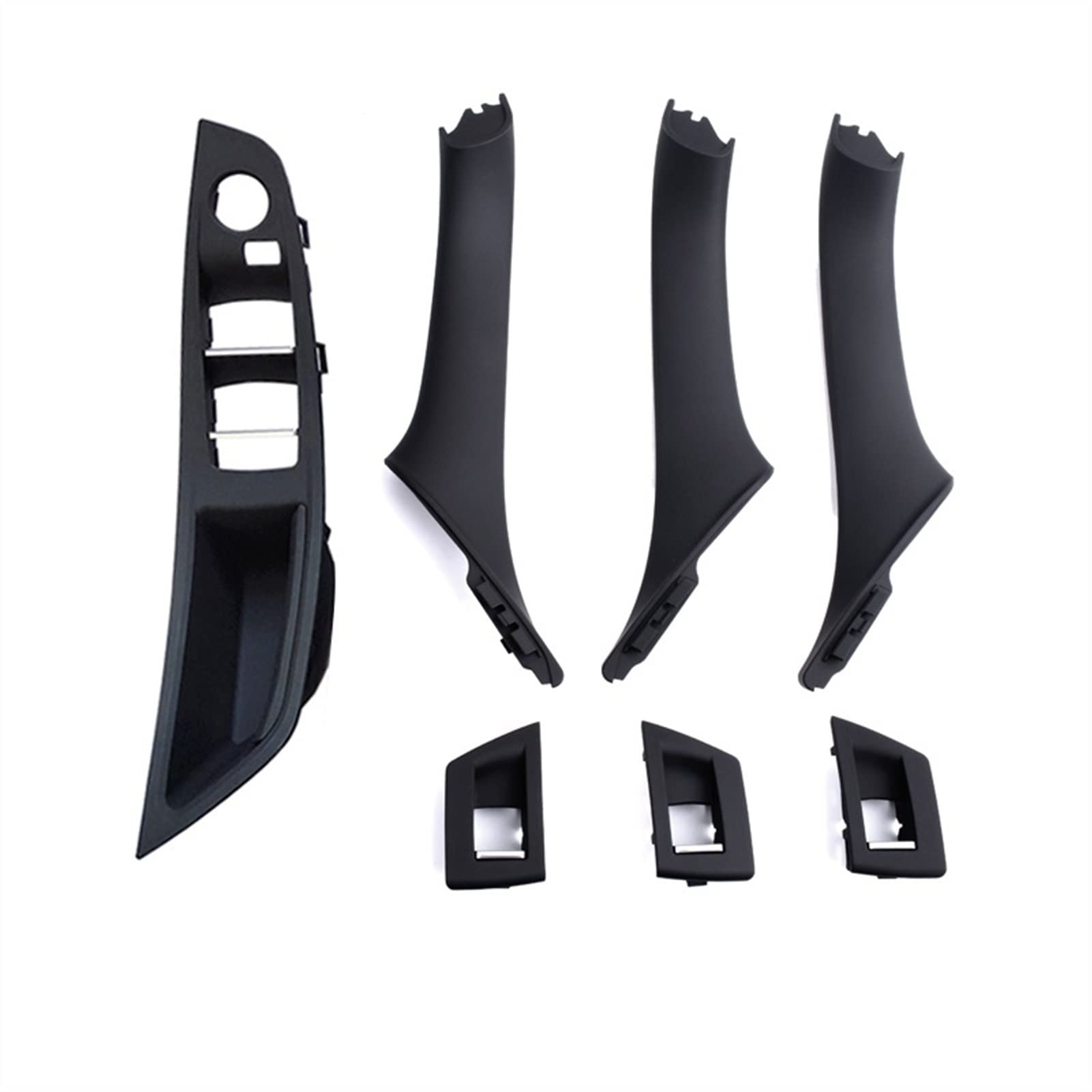 Clynex Linker Fahrer-Innentür-Armlehnen-Zuggriff-Satz, for, for 5er F10 F11 520i 523i 525i 528i 535i 2009–2016 Auto-Innentürgriff(LHD Black) von Clynex