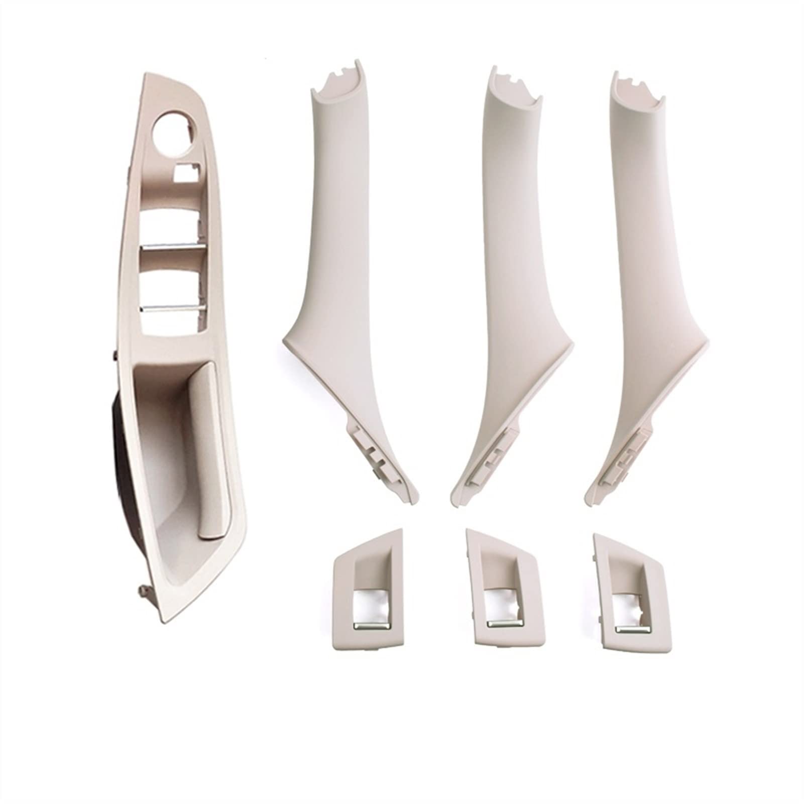Clynex Linker Fahrer-Innentür-Armlehnen-Zuggriff-Satz, for, for 5er F10 F11 520i 523i 525i 528i 535i 2009–2016 Auto-Innentürgriff(LHD Oyster) von Clynex