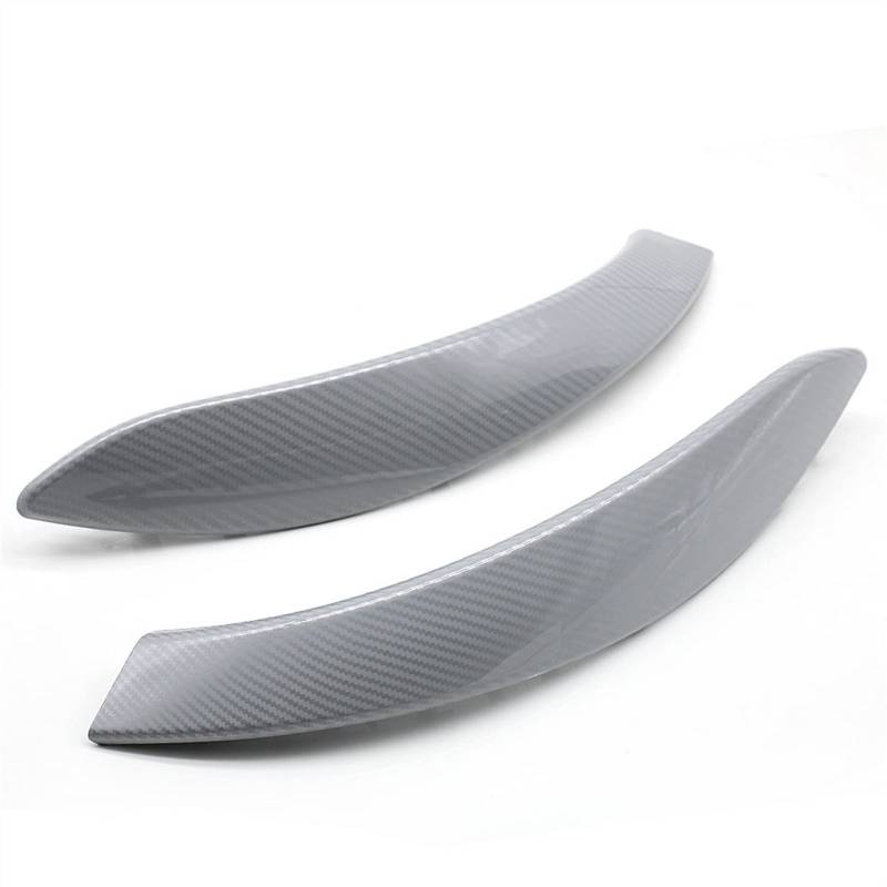 Clynex Linker rechter Innentür-Zuggriff, äußere Abdeckungsverkleidung ersetzen, for, for 3 4 Serie F30 F80 F31 F32 F33 F34 F35 F36 2013–2018 Auto-Innentürgriff(Sliver Carbon 2pcs) von Clynex