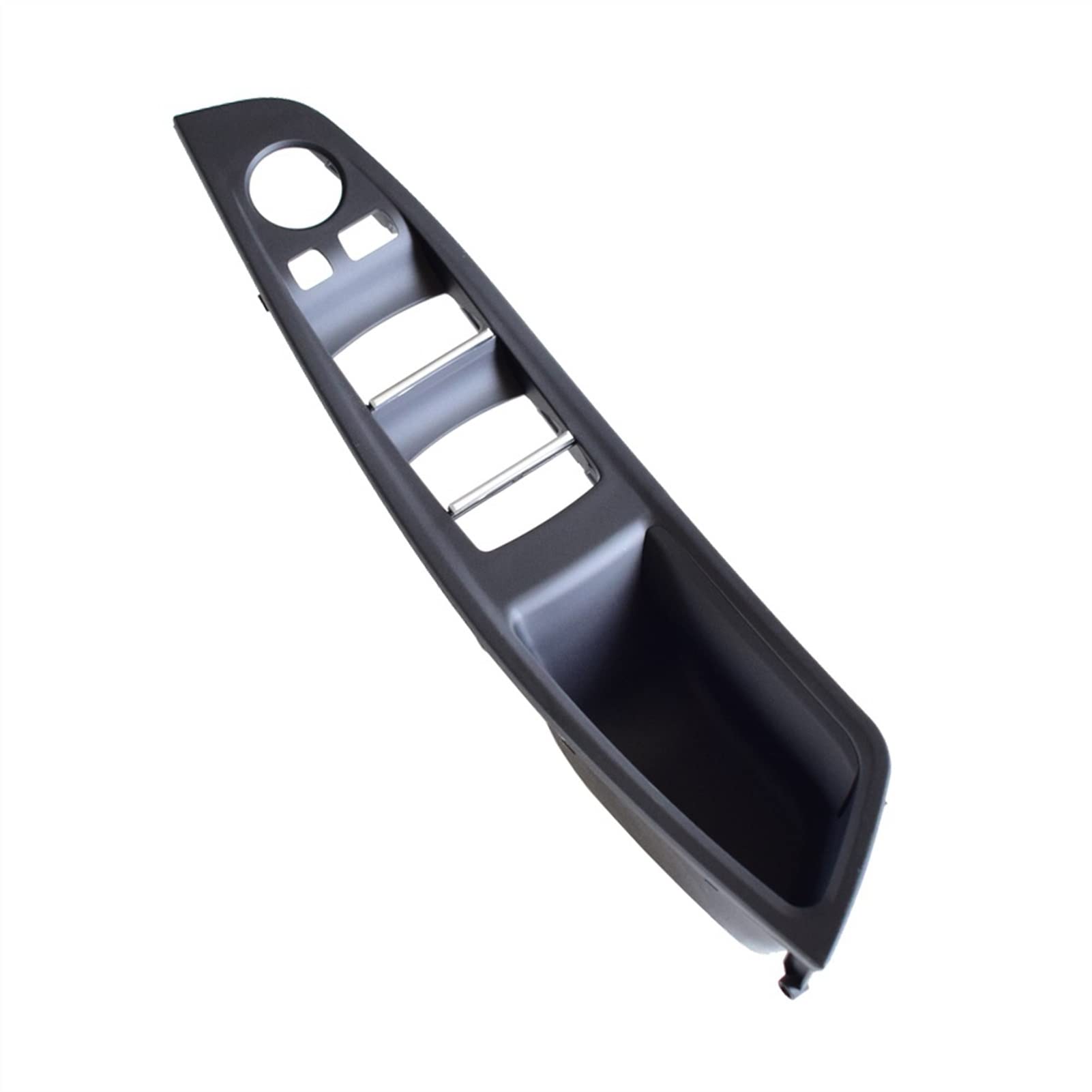 Clynex Linkslenker, LHD, Grau, Beige, Schwarz, Auto-Innenraum, Innentürgriff, Verkleidung, Zugverkleidung, for, for 5er F10 F11 Auto-Innentürgriff(Black-Panel) von Clynex