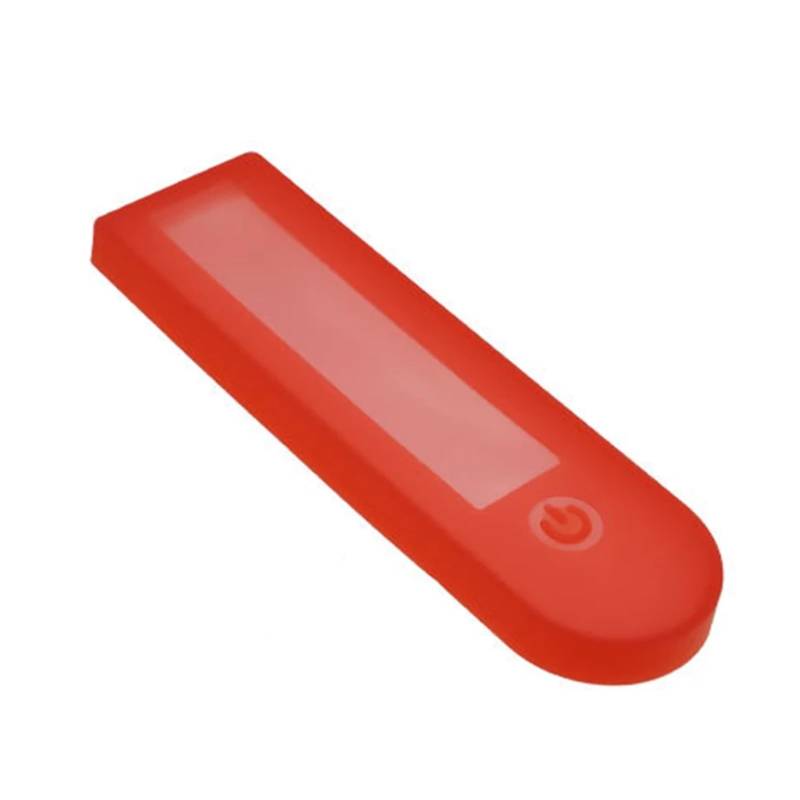 Clynex Max G30 Dashboard Display Silikonhülle, for Ninebot, for KickScooter G30 G30D Elektroroller, wasserdichte, schmutzabweisende Panel-Abdeckung Elektroroller-Display(Red) von Clynex