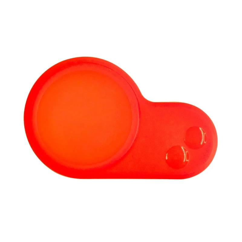 Clynex Neue Silikonabdeckung, for Kugoo, for M4 Kaboo LCD-Display, wasserdichte Silikon-Schutzkappe, Elektroroller-Instrumenten-Armaturenbrett Elektroroller-Display(Red) von Clynex