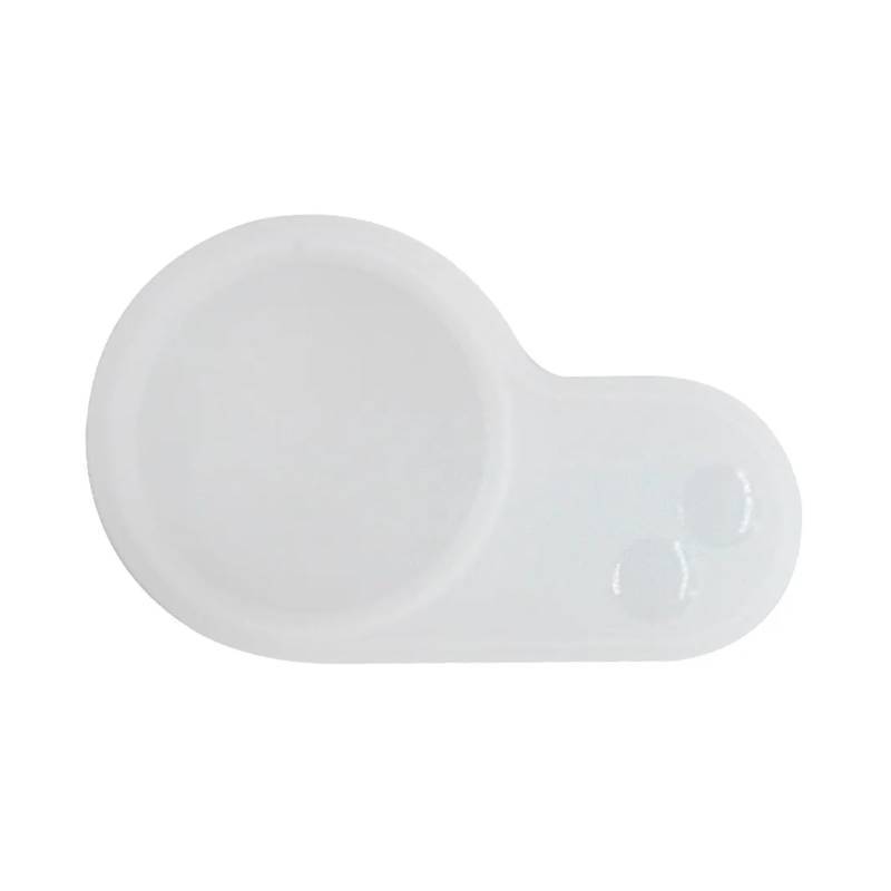 Clynex Neue Silikonabdeckung, for Kugoo, for M4 Kaboo LCD-Display, wasserdichte Silikon-Schutzkappe, Elektroroller-Instrumenten-Armaturenbrett Elektroroller-Display(White) von Clynex