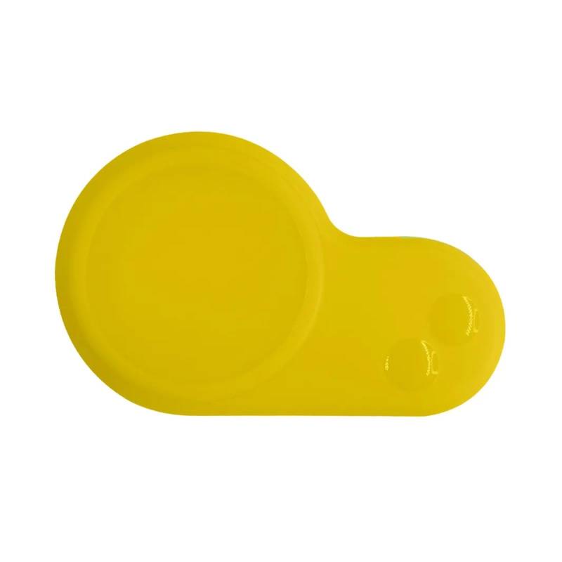 Clynex Neue Silikonabdeckung, for Kugoo, for M4 Kaboo LCD-Display, wasserdichte Silikon-Schutzkappe, Elektroroller-Instrumenten-Armaturenbrett Elektroroller-Display(Yellow) von Clynex