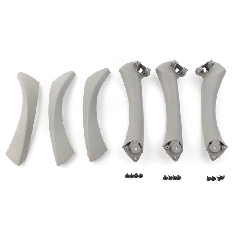 Clynex Nur RHD Auto-Grau-Innentürverkleidungs-Griff-Zugverkleidungsabdeckung, for, for E90 E91 3er-Serie 2004 2005 2006 2007 2008 2009 2010 2011 2012 Auto-Innentürgriff von Clynex