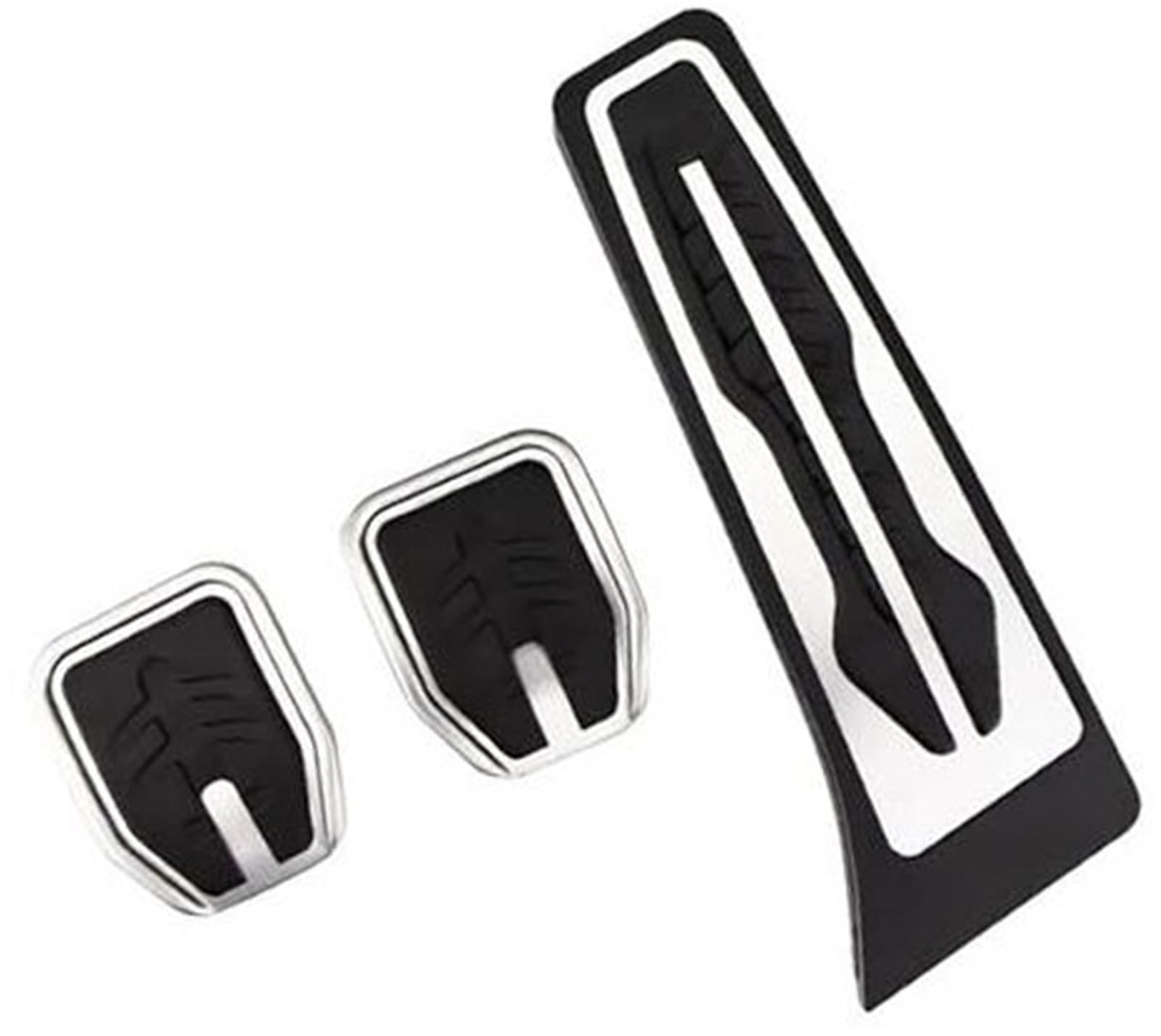 Clynex Pedalauflage, for, 3er 4er, for M3, for M4 E87 E90 F20 F21 F30 F32 F36 F80 F82 Fußstütze Gaspedal Bremspedal Bremsbeschleuniger Kraftstoffautopedal(Black MT Pedal) von Clynex
