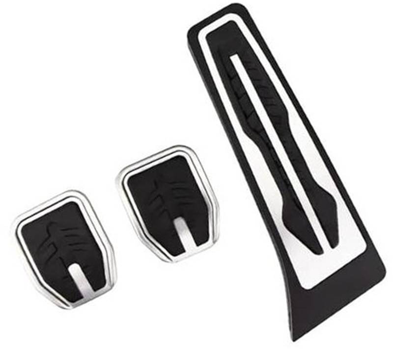 Clynex Pedalauflage, for, 3er 4er, for M3, for M4 E87 E90 F20 F21 F30 F32 F36 F80 F82 Fußstütze Gaspedal Bremspedal Bremsbeschleuniger Kraftstoffautopedal(Black MT Pedal) von Clynex