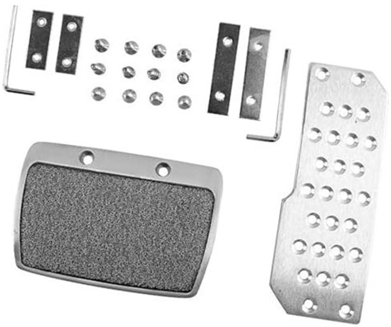 Clynex Pedalauflage, for Accord, for Civic, for CRX, for Del, for Sol, for Racing, for Mugen Pedale Auto Fußstütze Beschleuniger Trittbrett Gaspedal Bremskupplungspedal(Black at Car) von Clynex