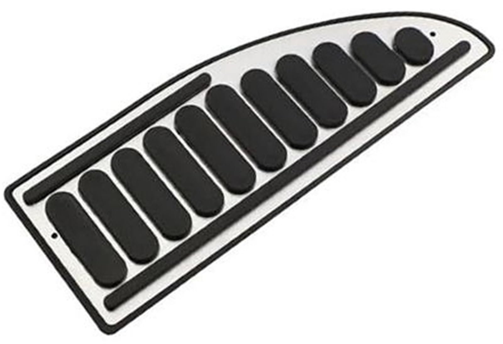 Clynex Pedalauflage, for Focus, 3 MK3, for III 2012-2018 Teile Auto Auto Gaspedale Bremspedalsatz Abdeckungen Kupplungsauflage Fußpedalabdeckung(Black 1 Piece Rest Pedal) von Clynex
