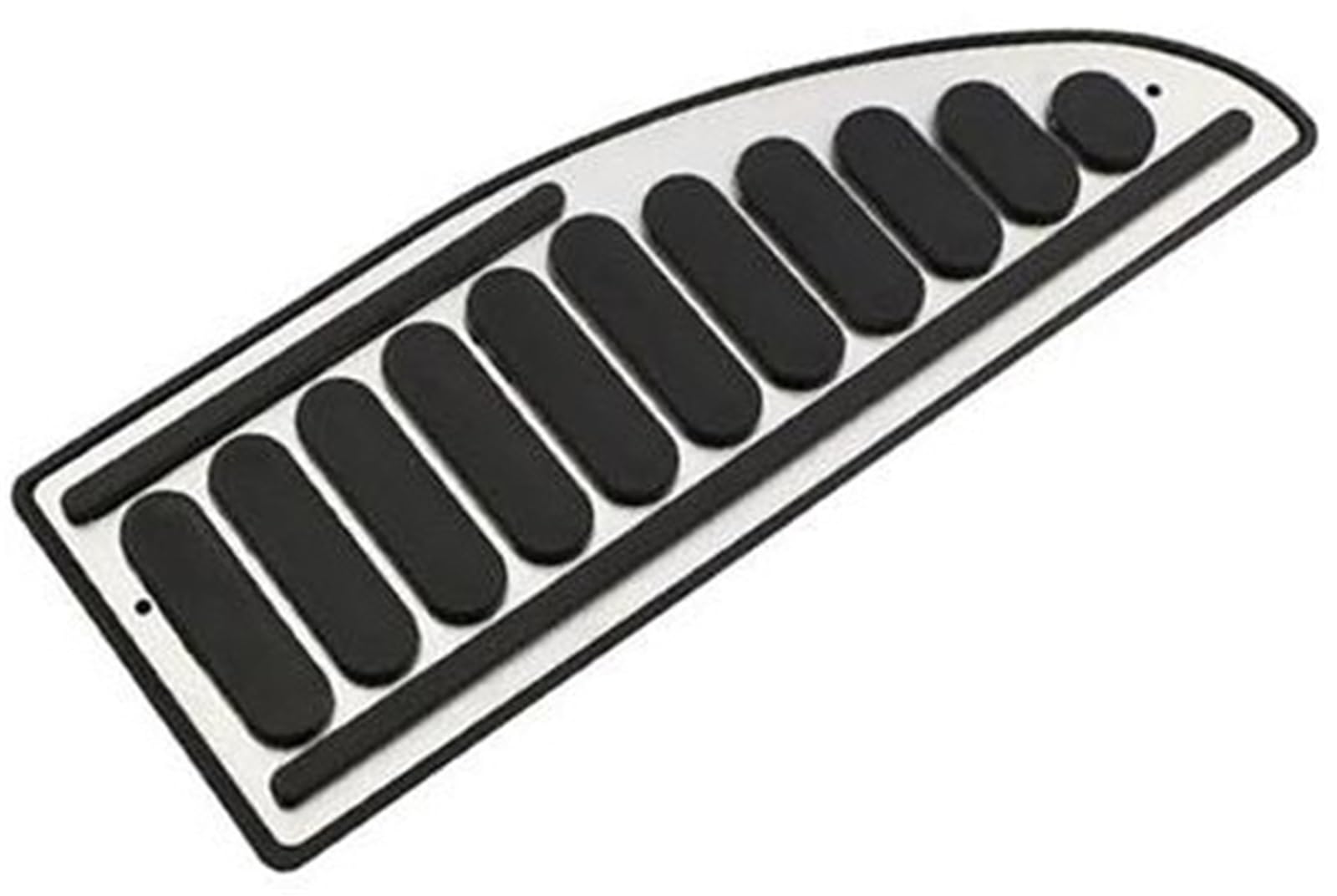 Clynex Pedalauflage, for Mazda, 3, for Mazda, 3 2009-2012 2013 2014 2015 Teile Auto Auto Gaspedale Bremspedalsatz Abdeckungen Kupplungsauflage Fußpedalabdeckung(Black 1 Piece Rest Pedal) von Clynex