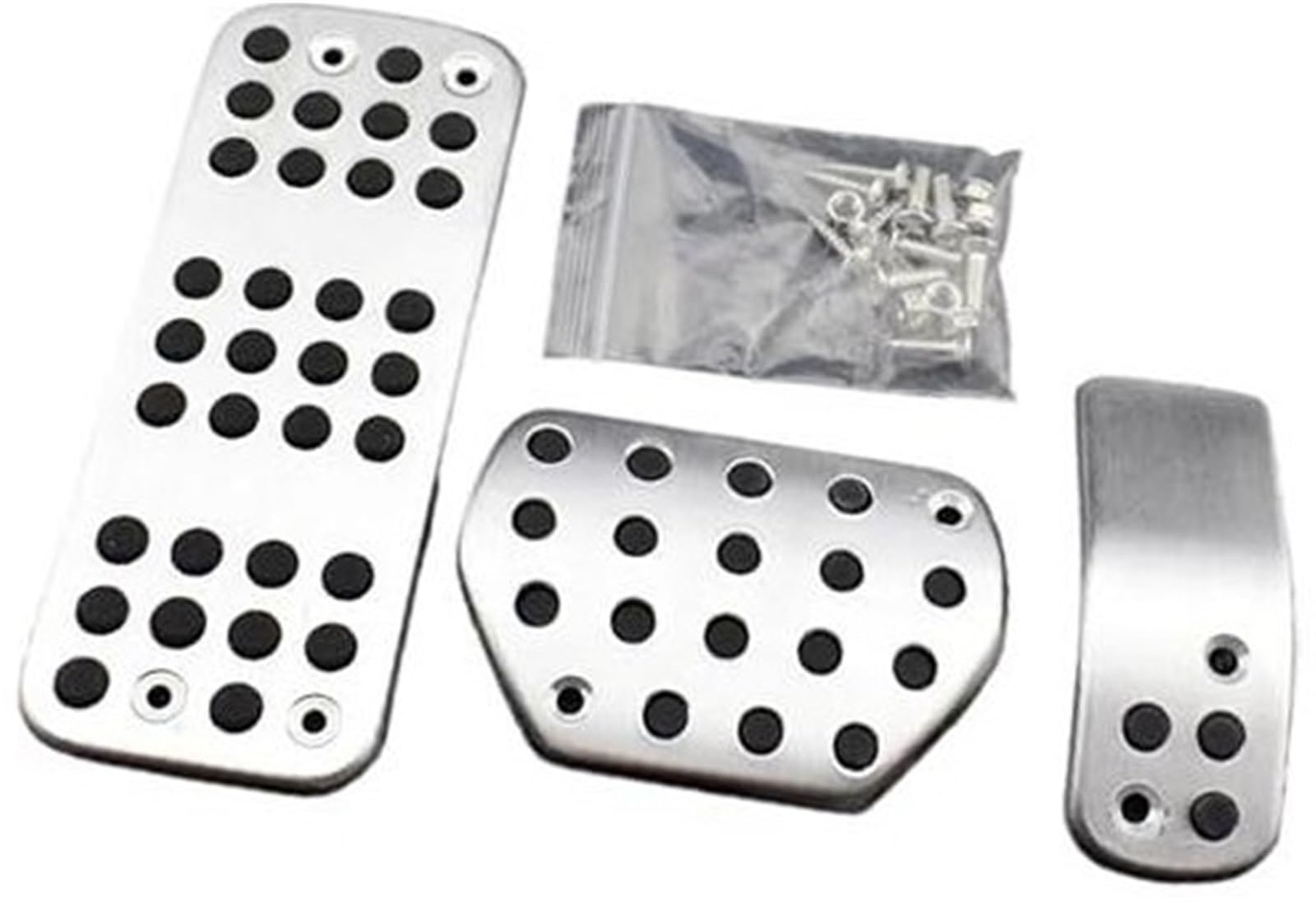 Clynex Pedalauflage, for Peugeot, 207 301 307 208 2008 308 408 Zubehör Gasbremse Fußstütze Pedal Modifizierte Abdeckung(Black at) von Clynex