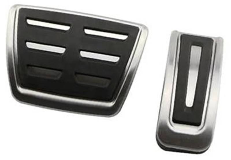 Clynex Pedalauflage, for Skoda, for Fabia (LHD) Auto Auto Kupplung Gas Bremspedale Abdeckung(Black at 2 Piece) von Clynex