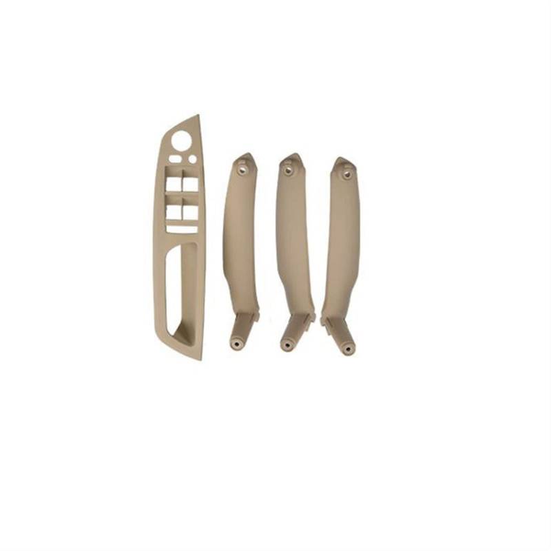 Clynex RHD Innenarmlehne Türverkleidung Griff Zugverkleidungsabdeckung, for, for E70 X5 E71 X6, RECHTER GRIFFANTRIEB Auto-Innentürgriff(Beige) von Clynex