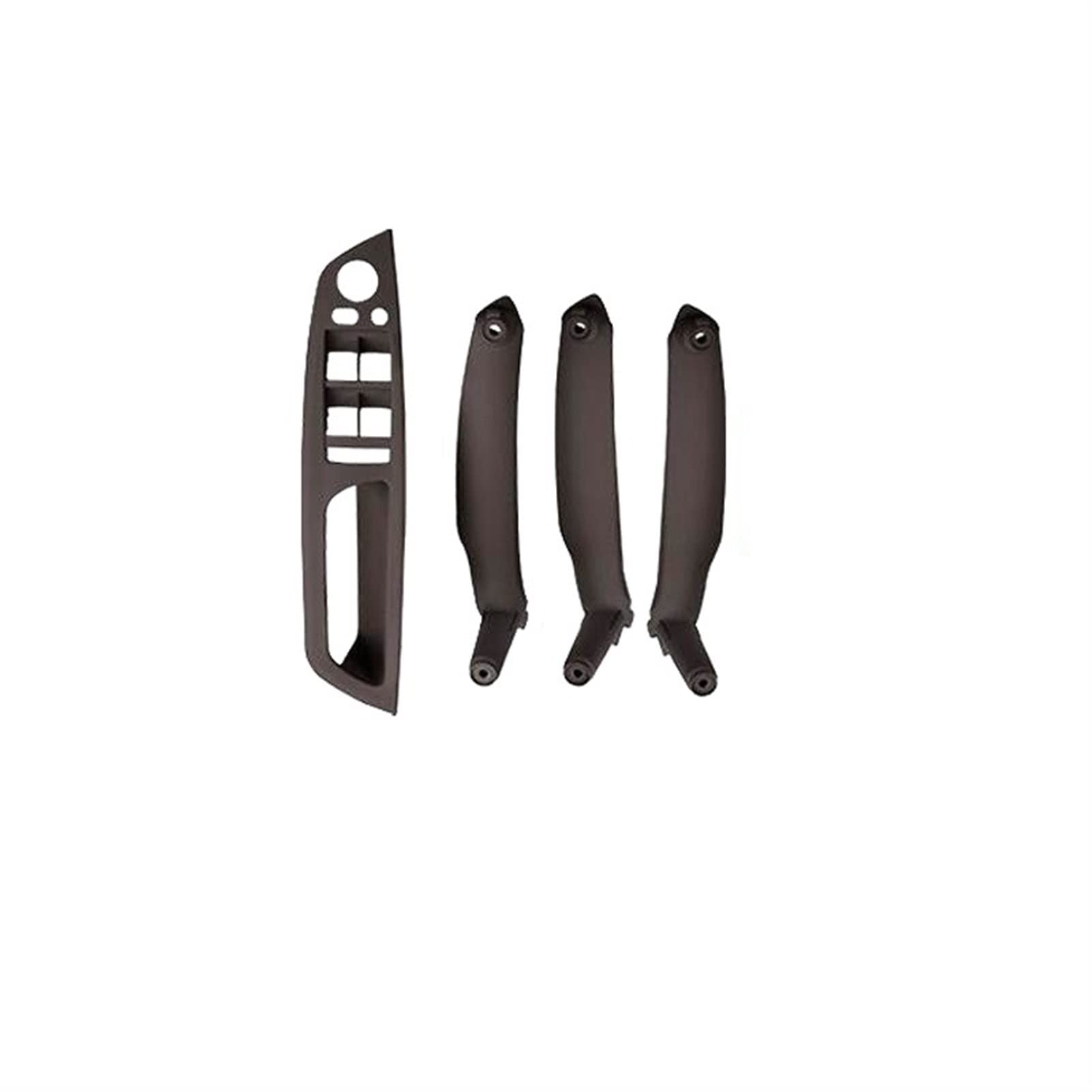 Clynex RHD Innenarmlehne Türverkleidung Griff Zugverkleidungsabdeckung, for, for E70 X5 E71 X6, RECHTER GRIFFANTRIEB Auto-Innentürgriff(Braun) von Clynex
