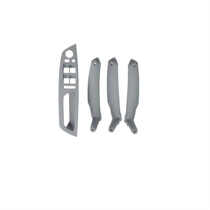 Clynex RHD Innenarmlehne Türverkleidung Griff Zugverkleidungsabdeckung, for, for E70 X5 E71 X6, RECHTER GRIFFANTRIEB Auto-Innentürgriff(Gray) von Clynex