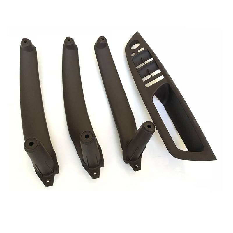 Clynex RHD Innentür-Armlehne for rechte Fahrerseite, kompletter Satz aus Leder, for, for X5 X6 E70 E71 E72 2007-2013 Auto-Innentürgriff(RHD Moka 4pcs) von Clynex