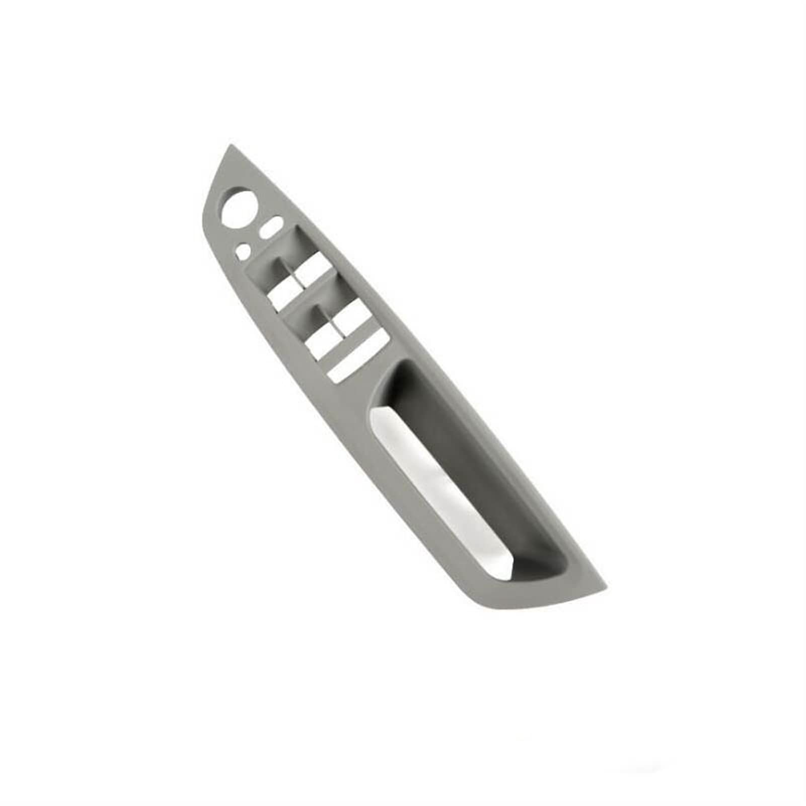 Clynex RHD LHD Grau Beige Schwarz Braun Auto Linke Innentür Armlehne Griff Innenverkleidung Pull Trim Cover, for, for E70 E71 X5 X6 Auto-Innentürgriff(High LHD Grey) von Clynex