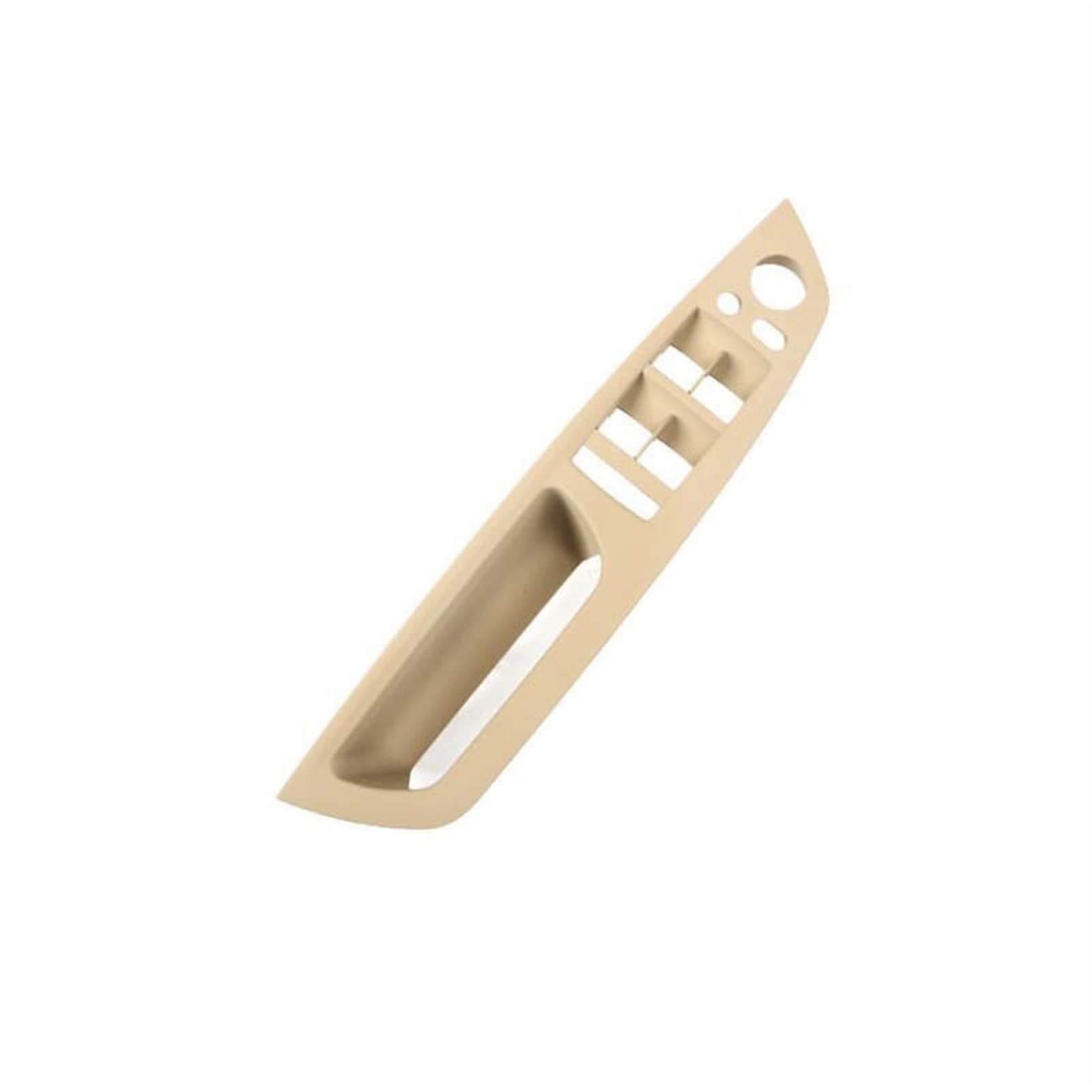 Clynex RHD LHD Grau Beige Schwarz Braun Auto Linke Innentür Armlehne Griff Innenverkleidung Pull Trim Cover, for, for E70 E71 X5 X6 Auto-Innentürgriff(High LHD beige) von Clynex