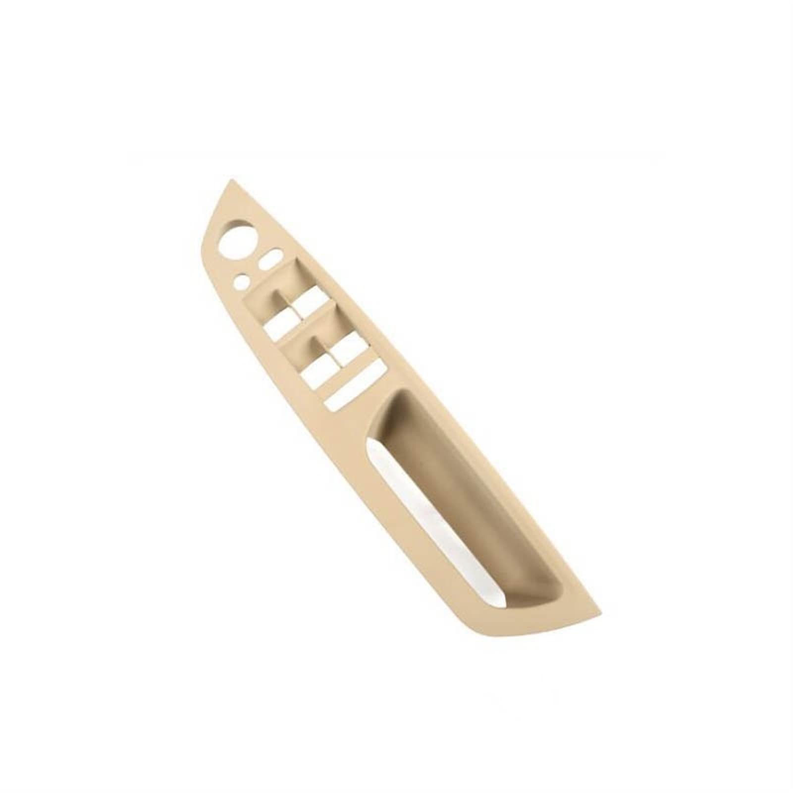 Clynex RHD LHD Grau Beige Schwarz Braun Auto Linke Innentür Armlehne Griff Innenverkleidung Pull Trim Cover, for, for E70 E71 X5 X6 Auto-Innentürgriff(High RHD beige) von Clynex