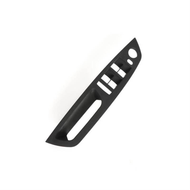 Clynex RHD LHD Grau Beige Schwarz Braun Auto Linke Innentür Armlehne Griff Innenverkleidung Pull Trim Cover, for, for E70 E71 X5 X6 Auto-Innentürgriff(Standard LHD Black) von Clynex