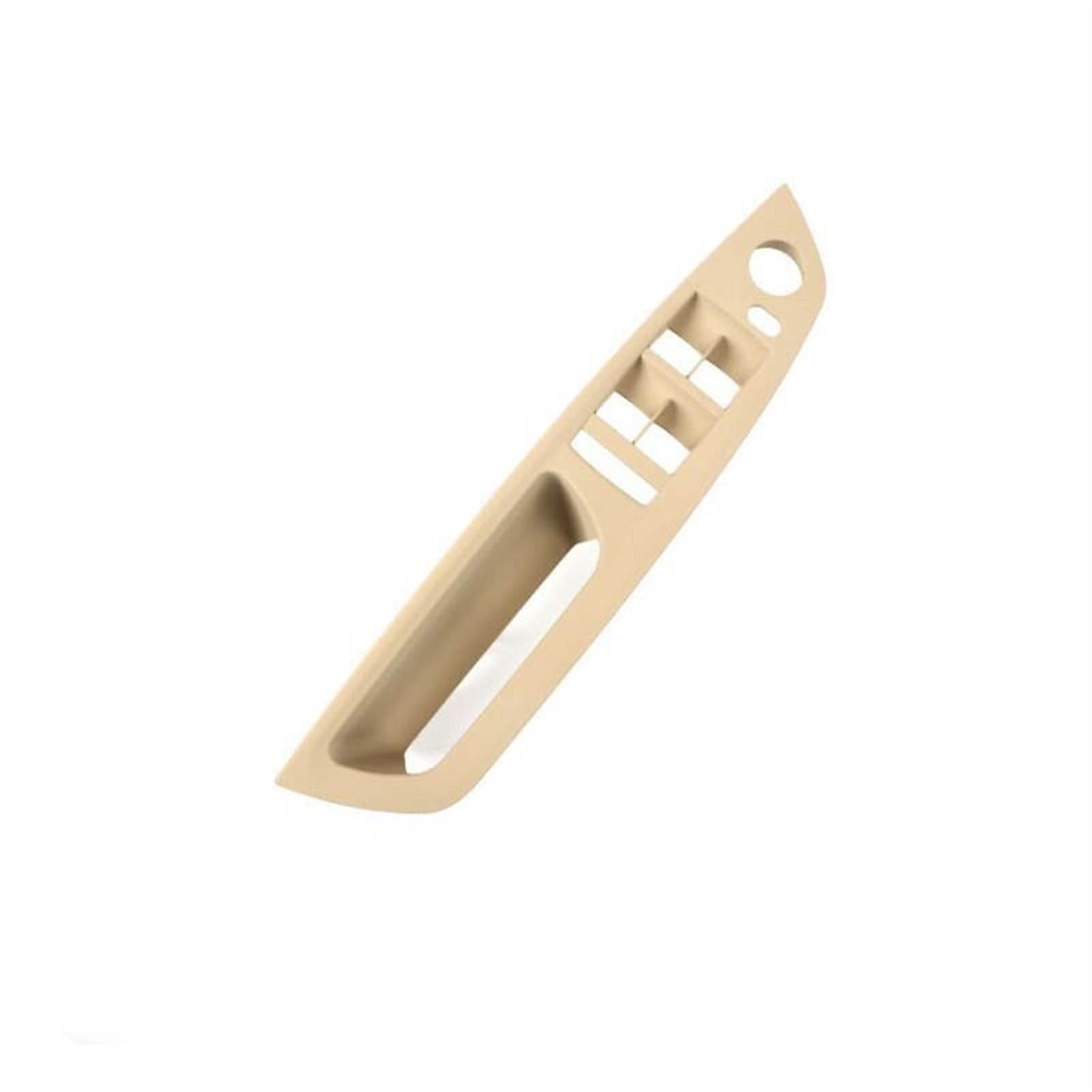 Clynex RHD LHD Grau Beige Schwarz Braun Auto Linke Innentür Armlehne Griff Innenverkleidung Pull Trim Cover, for, for E70 E71 X5 X6 Auto-Innentürgriff(Standard LHD beige) von Clynex
