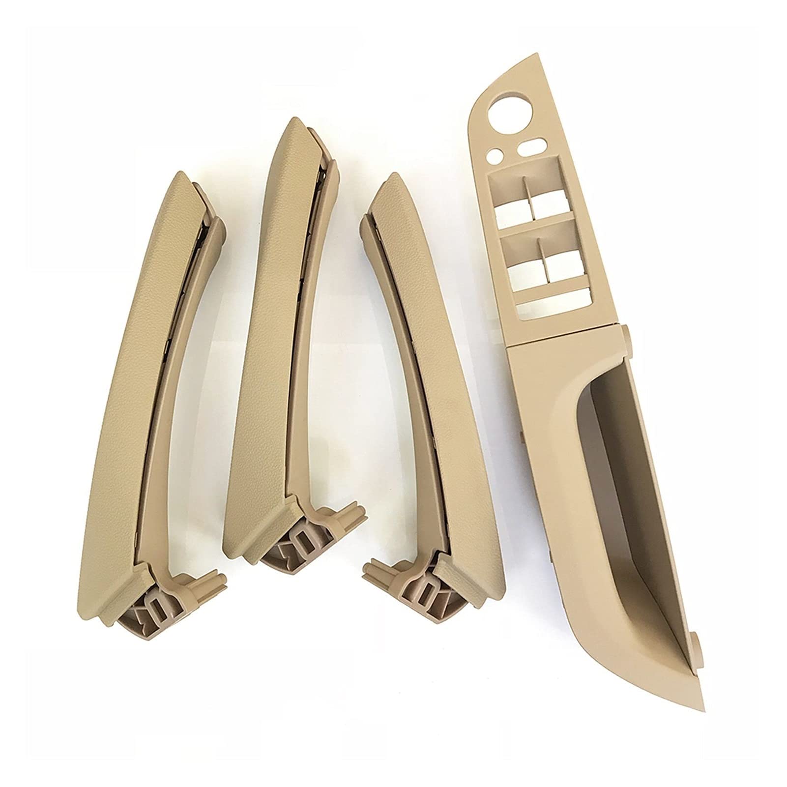 Clynex RHD Rechts Fahrertürgriff Armlehne Abdeckung Panel Trim Set Ersatz, for, for 3 Serie E90 E91 316 318 320 325 328i Auto-Innentürgriff(Beige High end Set) von Clynex