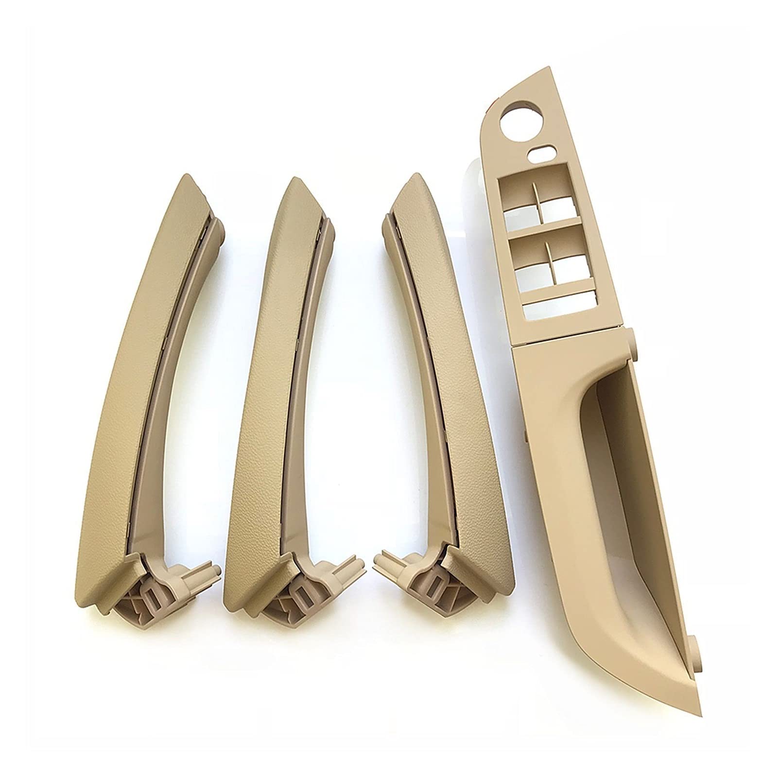 Clynex RHD Rechts Fahrertürgriff Armlehne Abdeckung Panel Trim Set Ersatz, for, for 3 Serie E90 E91 316 318 320 325 328i Auto-Innentürgriff(Beige Low end Set) von Clynex