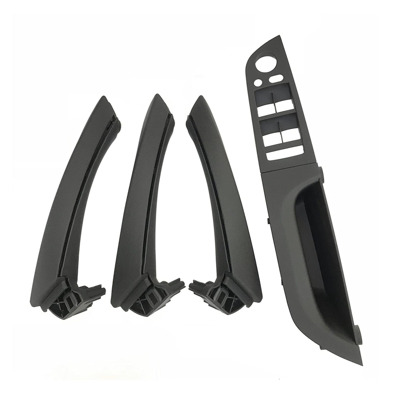 Clynex RHD Rechts Fahrertürgriff Armlehne Abdeckung Panel Trim Set Ersatz, for, for 3 Serie E90 E91 316 318 320 325 328i Auto-Innentürgriff(Black High end Set) von Clynex