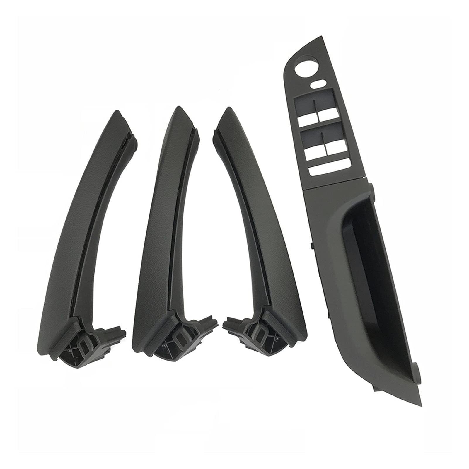 Clynex RHD Rechts Fahrertürgriff Armlehne Abdeckung Panel Trim Set Ersatz, for, for 3 Serie E90 E91 316 318 320 325 328i Auto-Innentürgriff(Black Low end Set) von Clynex