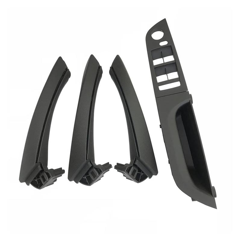 Clynex RHD Rechts Fahrertürgriff Armlehne Abdeckung Panel Trim Set Ersatz, for, for 3 Serie E90 E91 316 318 320 325 328i Auto-Innentürgriff(Black Low end Set) von Clynex