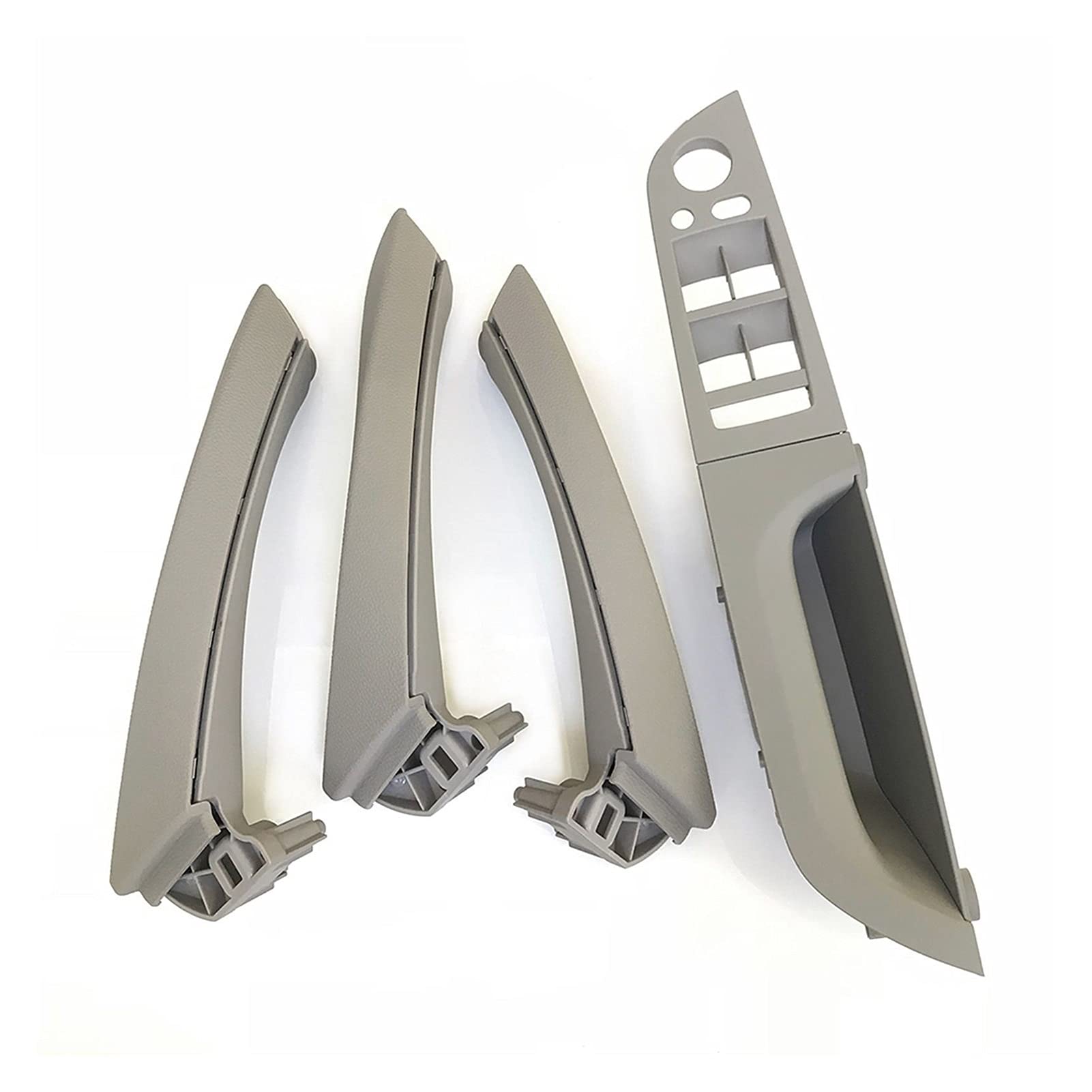 Clynex RHD Rechts Fahrertürgriff Armlehne Abdeckung Panel Trim Set Ersatz, for, for 3 Serie E90 E91 316 318 320 325 328i Auto-Innentürgriff(Gray High end Set) von Clynex