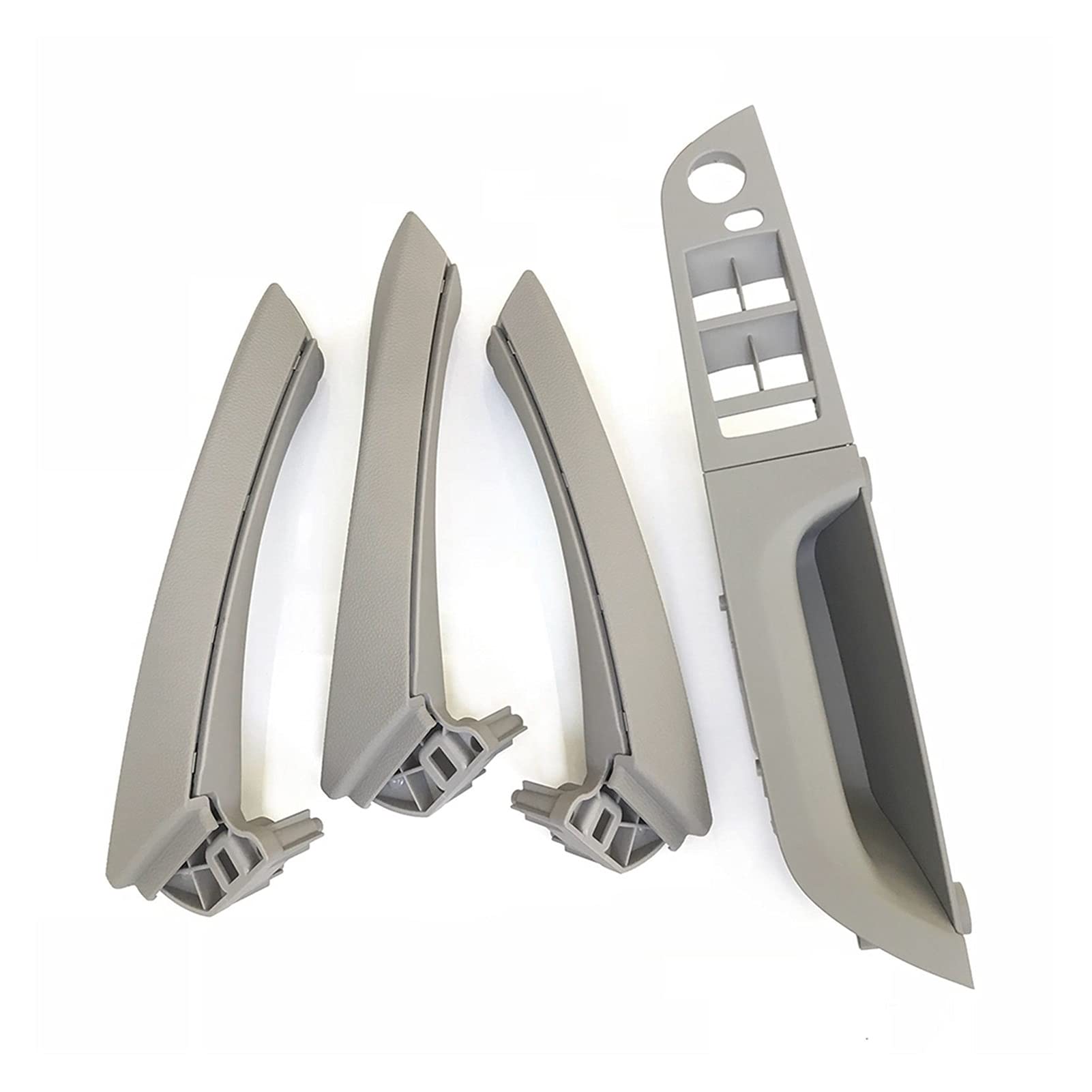 Clynex RHD Rechts Fahrertürgriff Armlehne Abdeckung Panel Trim Set Ersatz, for, for 3 Serie E90 E91 316 318 320 325 328i Auto-Innentürgriff(Gray Low end Set) von Clynex