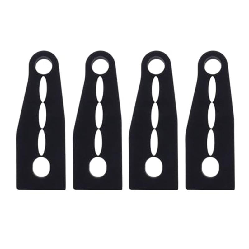 Clynex Rasseln Stop Schalldichte Quietschen Deaf Seal Deadener Schalldämpfer Dichtung, for Ford, for Fiesta, Fusion, for Mondeo, Türschlosspuffer Autotür-Stoßdämpfer Autotür-Stoßdämpfer von Clynex