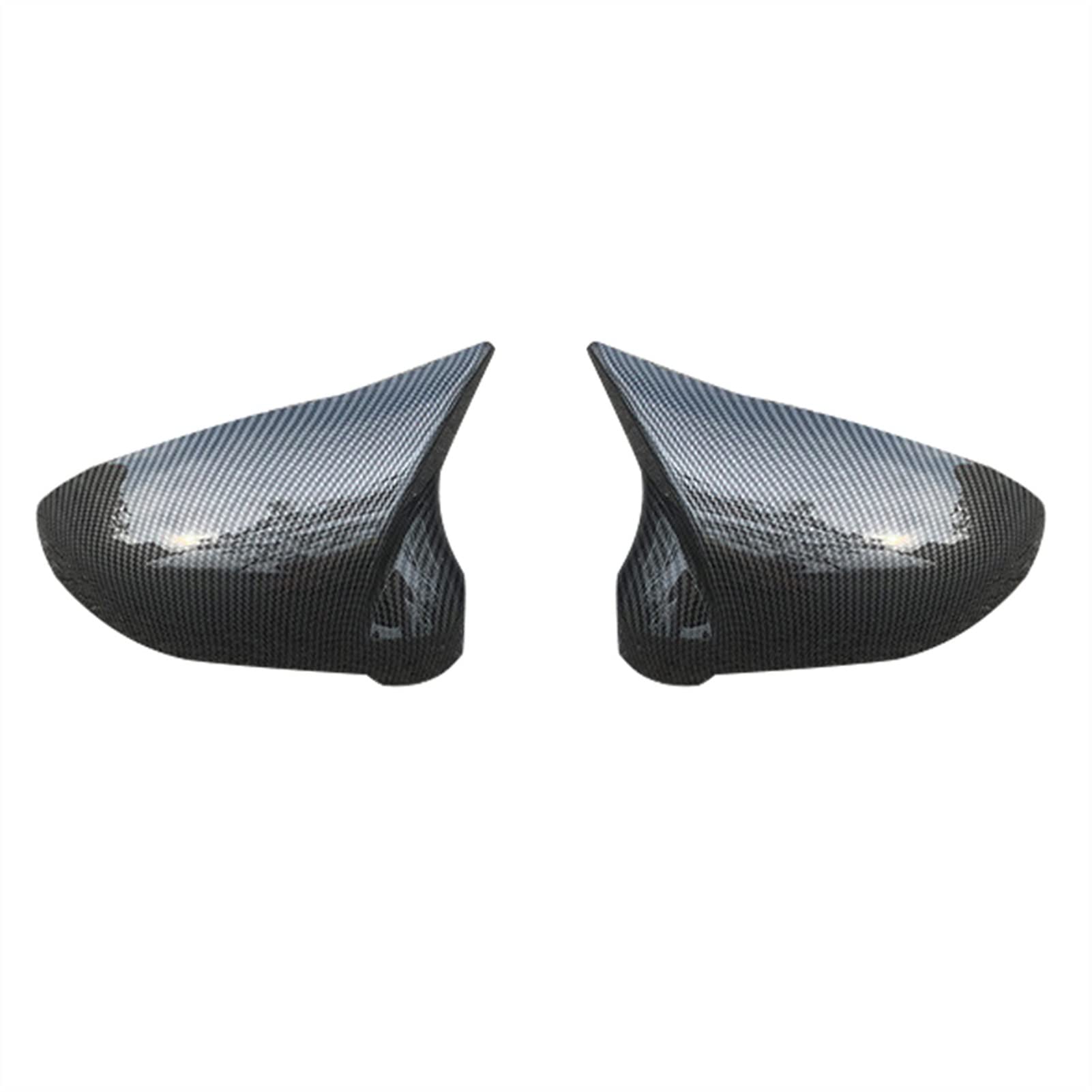 Clynex Rear View Mirror Cover, for, B9 A4 S4 A5 S5 2016 - UP Mirror Side Caps Replacement Style Caps Carbon Fiber Auto-Außenspiegelabdeckung(1 Set Carbon Pattern) von Clynex