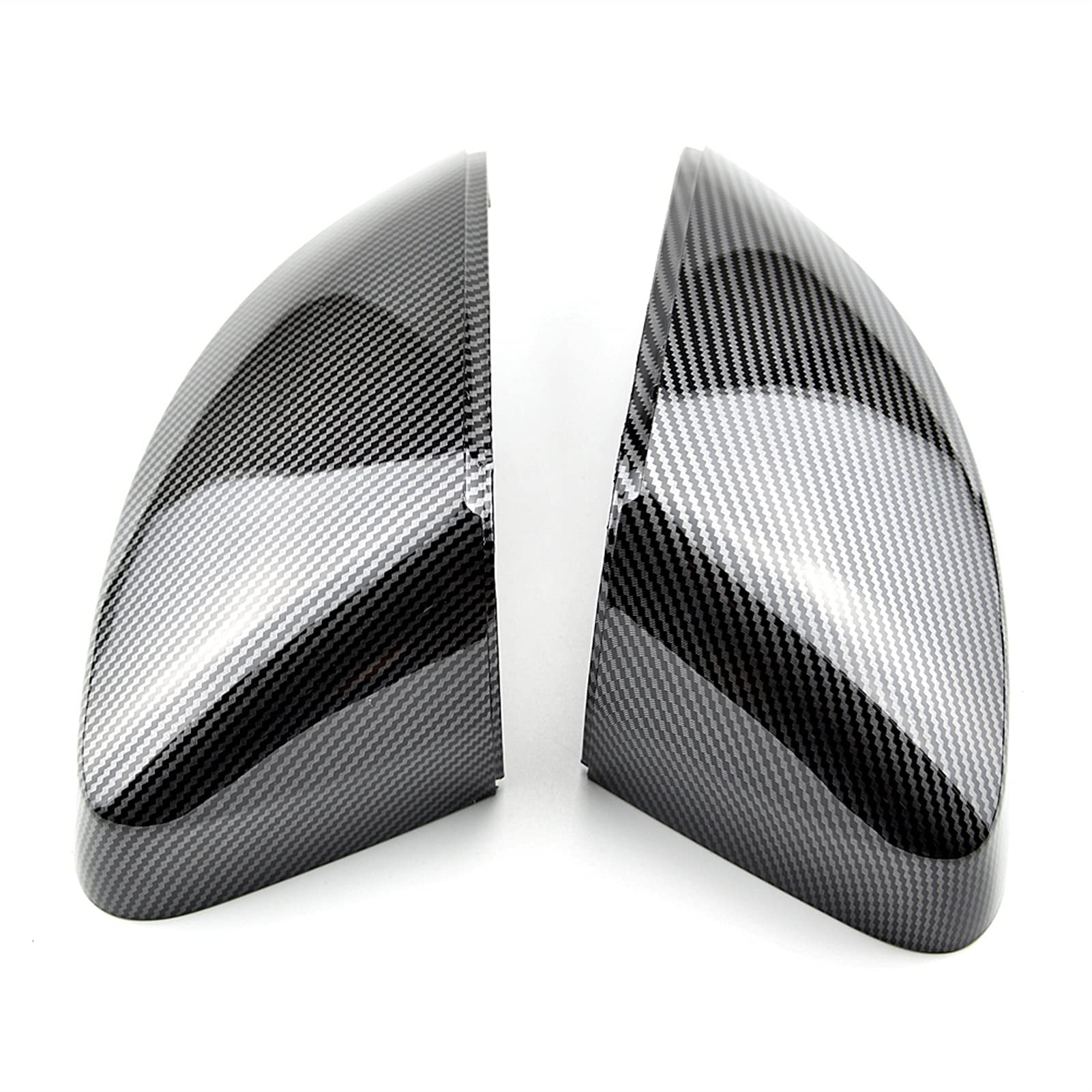Clynex Rearview Mirror Covers, for, A3 Standard, S3 RS3 8V 14-20 Hatchback Sedan Coupe Replace Side Mirror Caps Carbon Black Auto-Außenspiegelabdeckung(No Side Assist Carbon Fiber) von Clynex