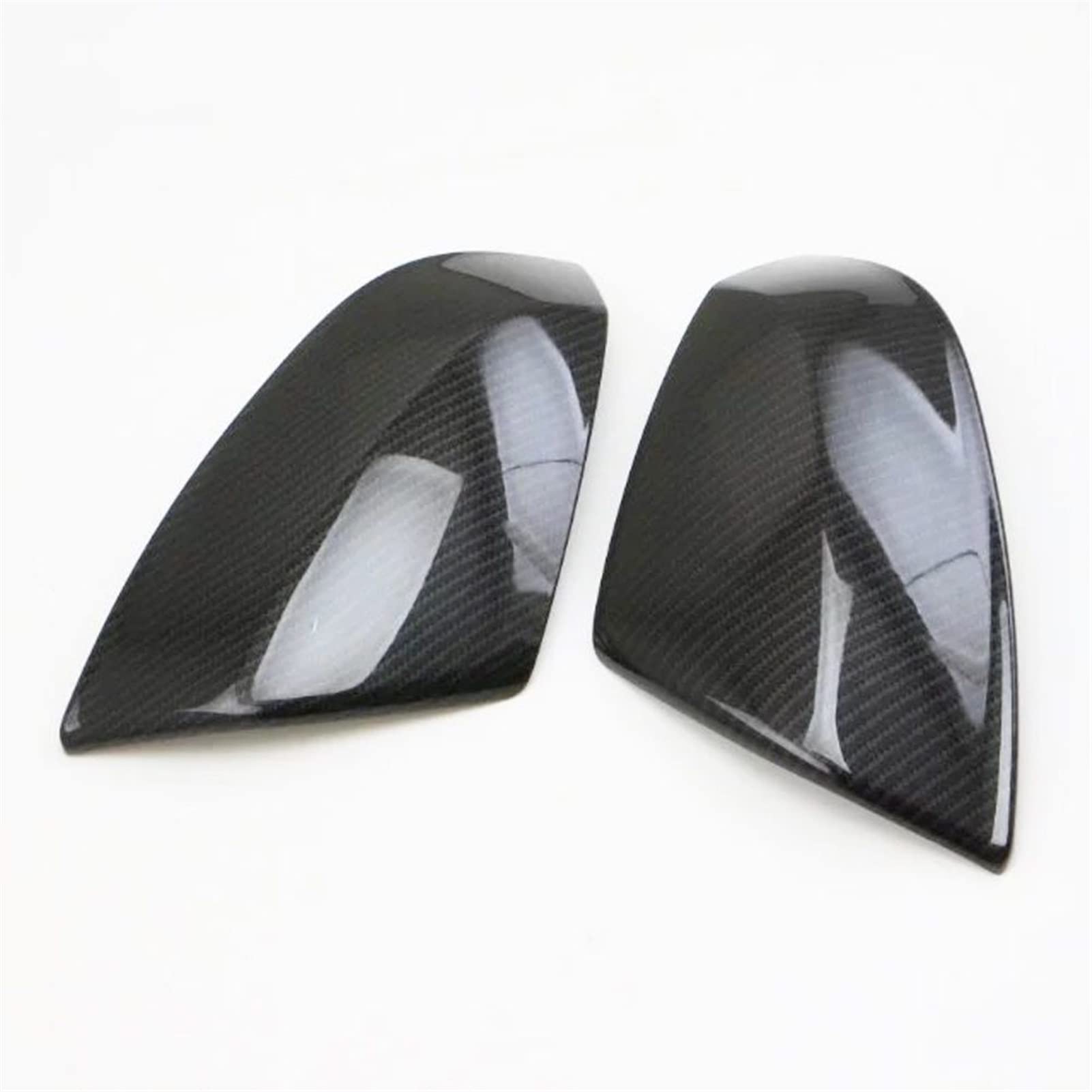 Clynex Rearview Side Door Mirrors Cover Trim Exterior Accessories, for, Q5 2018 2019 2020 ABS Carbon Fiber Matte Auto-Außenspiegelabdeckung(Carbon Fiber Plastic) von Clynex
