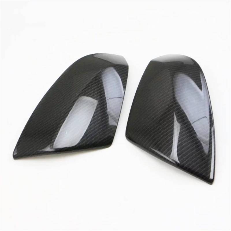 Clynex Rearview Side Door Mirrors Cover Trim Exterior Accessories, for, Q5 2018 2019 2020 ABS Carbon Fiber Matte Auto-Außenspiegelabdeckung(Carbon Fiber Plastic) von Clynex