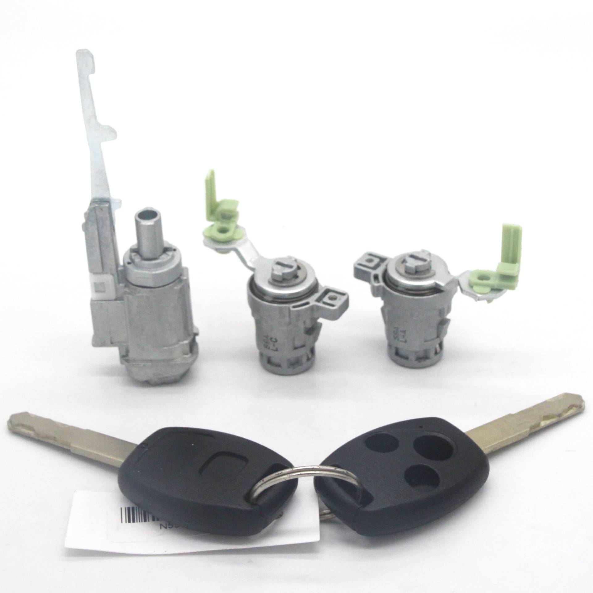 Clynex SCHLOSSSATZ ZÜNDSCHALTER Barrel TÜRSCHLOSS Barrel MIT 2 SCHLÜSSEL CRV 2003-2006(3-Button Keys) von Clynex