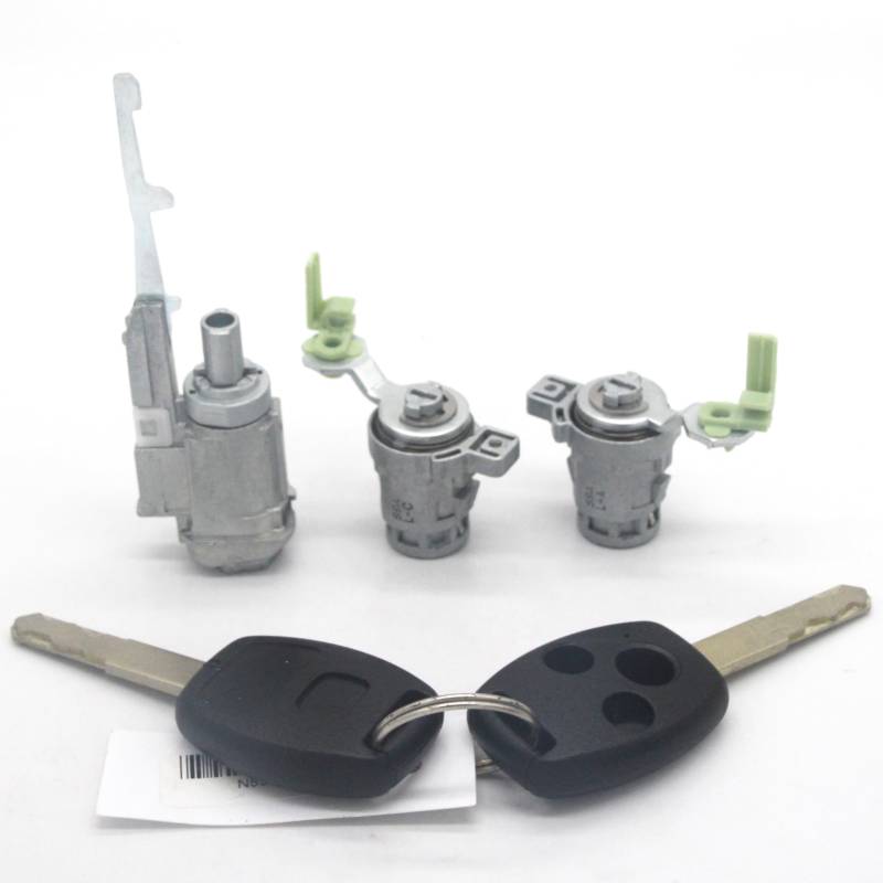 Clynex SCHLOSSSATZ ZÜNDSCHALTER Barrel TÜRSCHLOSS Barrel MIT 2 SCHLÜSSEL CRV 2003-2006(3-Button Keys) von Clynex
