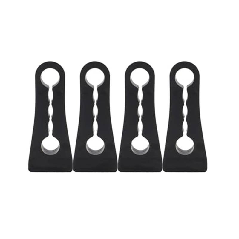 Clynex Schalldämpfer-Türschlosspuffer, for Mitsubishi, Pajero Lancer Outlander ASX Rogue, Rasseln, schalldichtes Quietschen, Dichtungsdämpfer, Autotür-Stoßdämpfer Autotür-Stoßdämpfer von Clynex