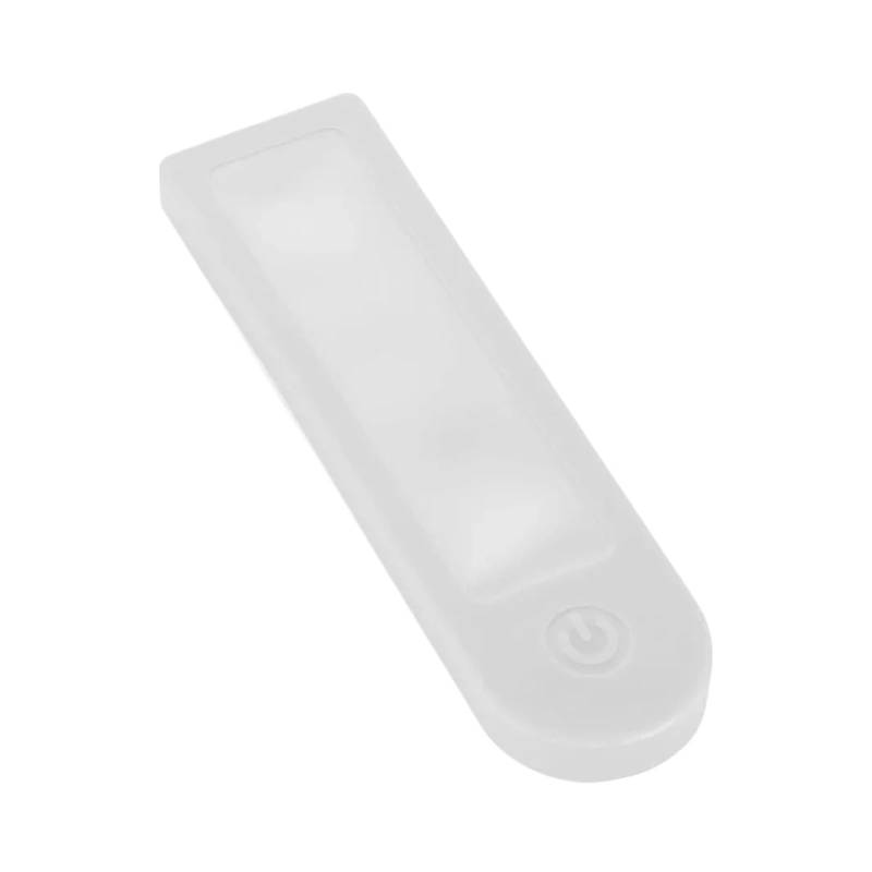 Clynex Silikon-Display-Schutzhülle, wasserdichte Armaturenbrett-Silikonhülle, for Xiaomi, for M365 1S Pro Pro 2 Elektroroller-Zubehör Elektroroller-Display(White) von Clynex