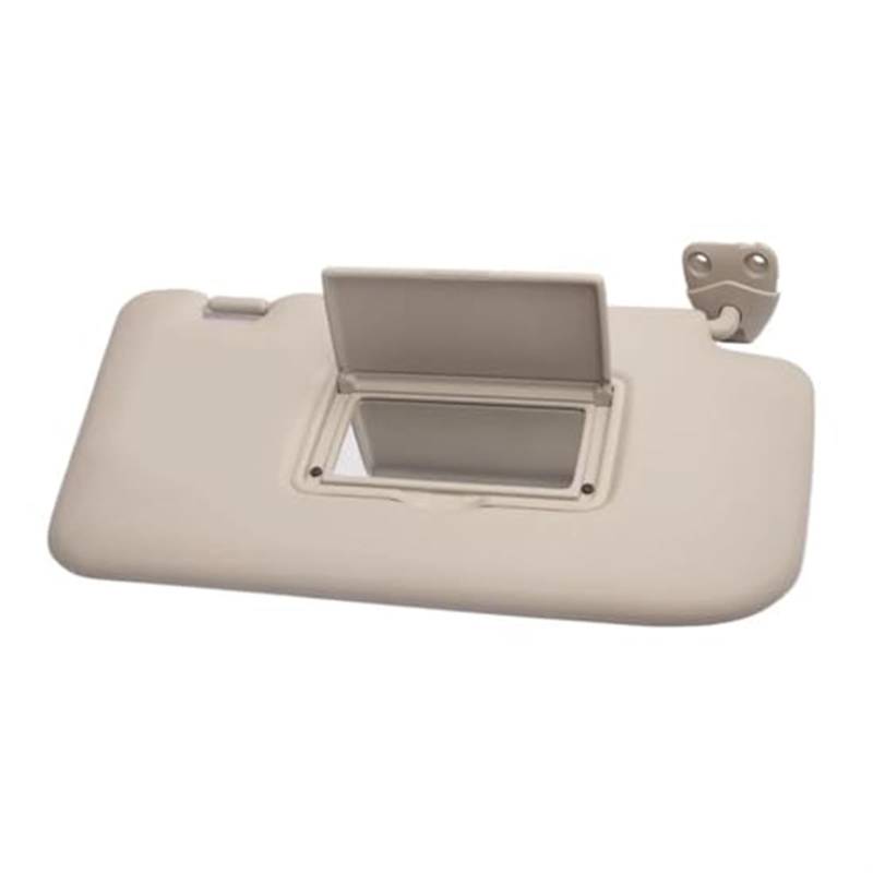 Clynex Sonnenblende, Auto-Sonnenblende mit Spiegel, for Koleos 2017–2019, Schild, Windschutzscheibenspiegel Auto-Sonnenblende(Beige Right) von Clynex