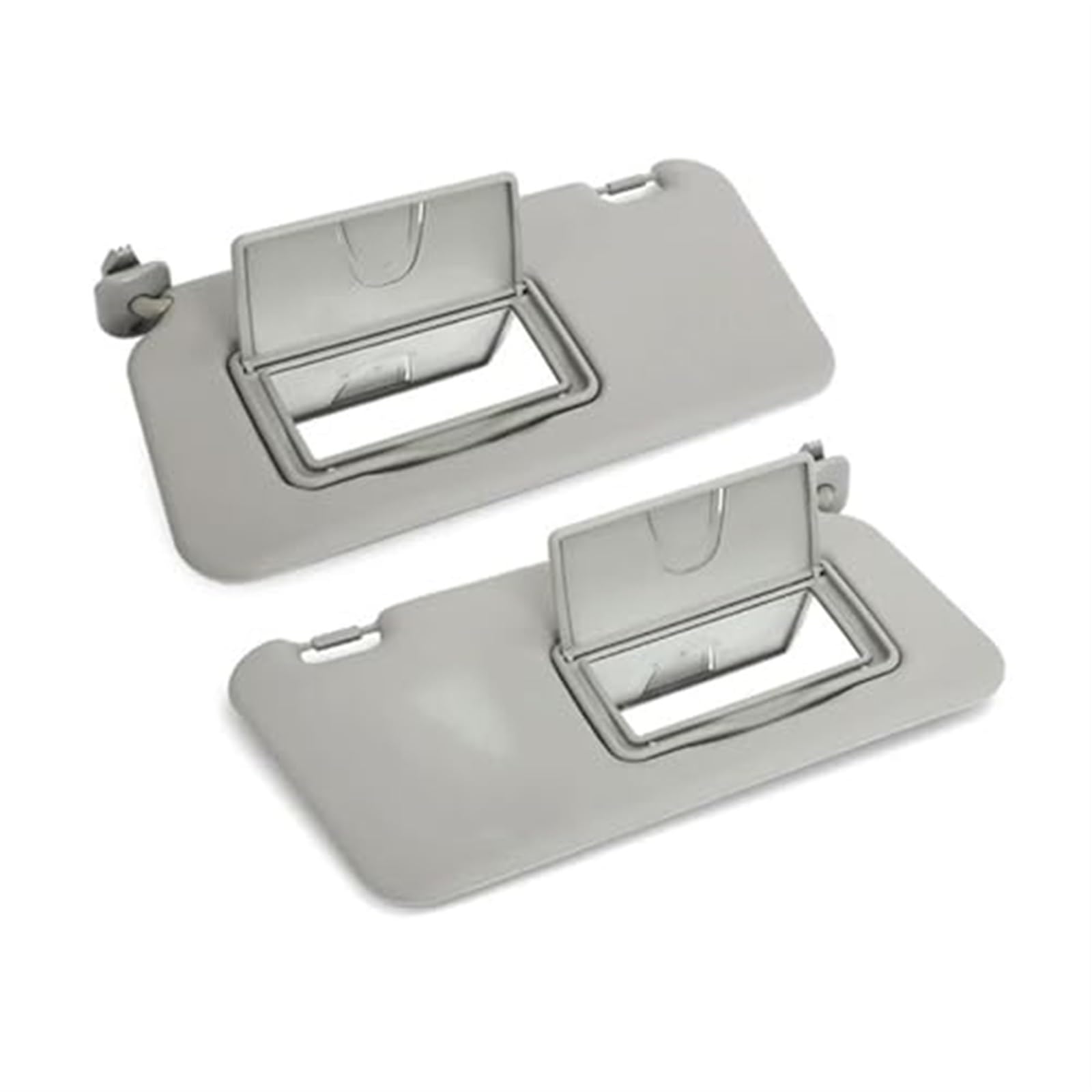 Clynex Sonnenblende for die Linke und rechte Seite mit Spiegel-Sonnenblende, for Swift, 2006–2016, for Splash 2011 Auto-Sonnenblende(Grey 1pair) von Clynex